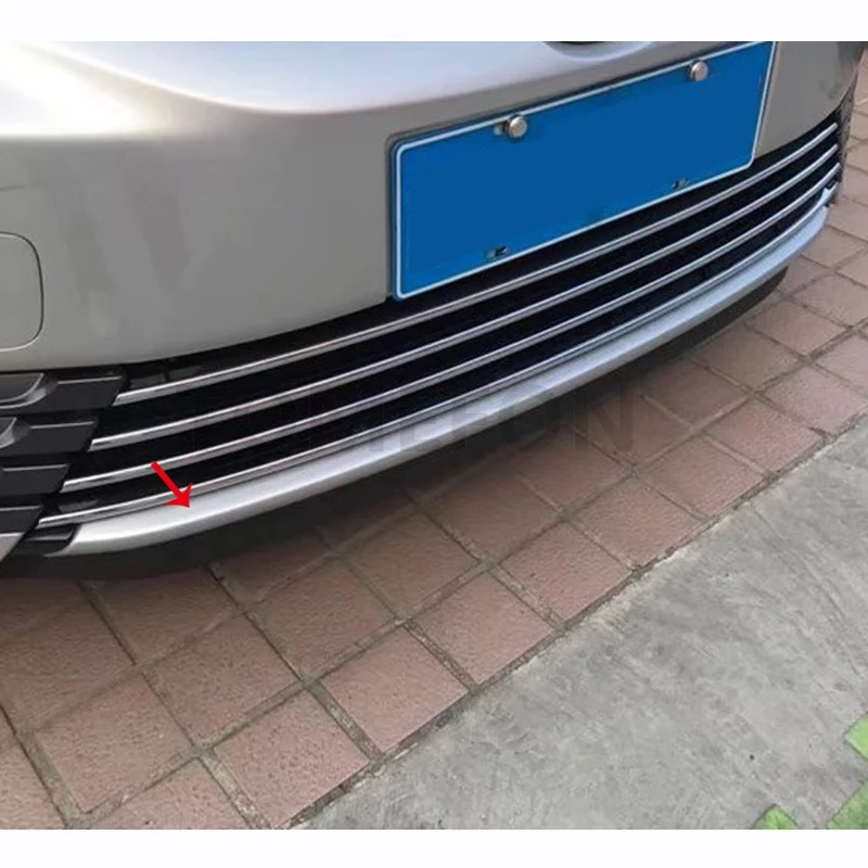 TOMEFON авто аксессуары Стайлинг 1 шт. для Toyota Corolla подтяжка лица ABS Хром передний бампер накладка нижняя планка планки