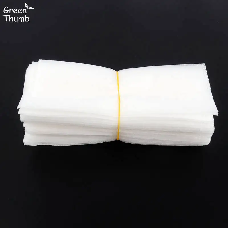 

300pcs High Quality 16*20cm Planting Bags Water Saving and Drought Resistance Non-Woven Nursery Bags Nutrition Bags