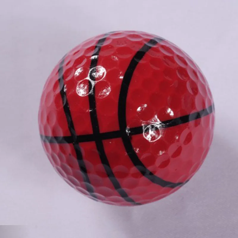 6PCs Novelty Colorful Sports Golf Balls Ball Game Indoor Outdoor Training Gift | Спорт и развлечения