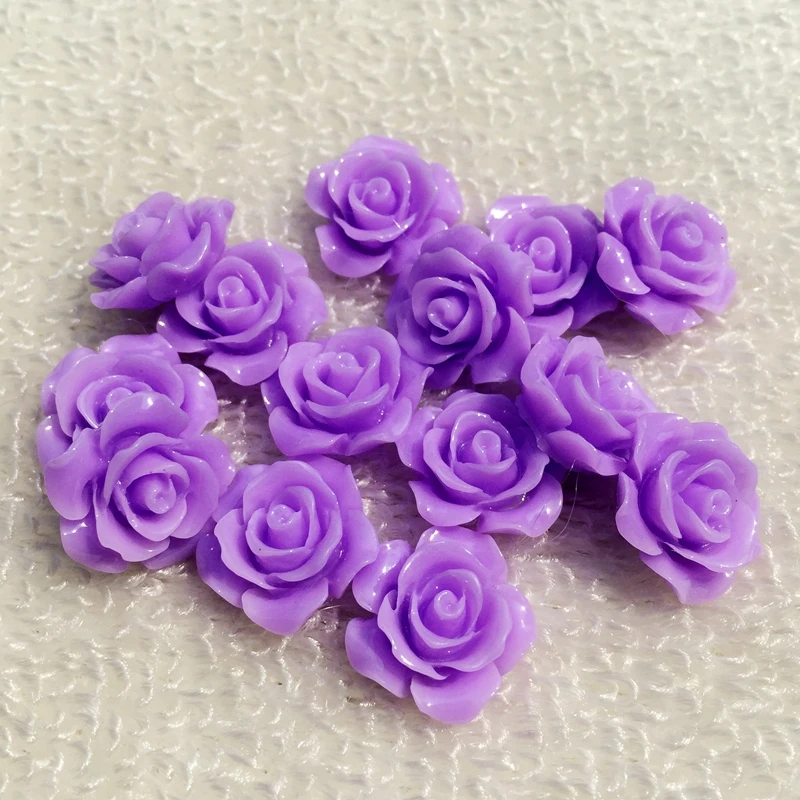 DIY 30 шт. 15 мм Flowe стразы аппликация с камнями и кристаллы Flatback для свадебного
