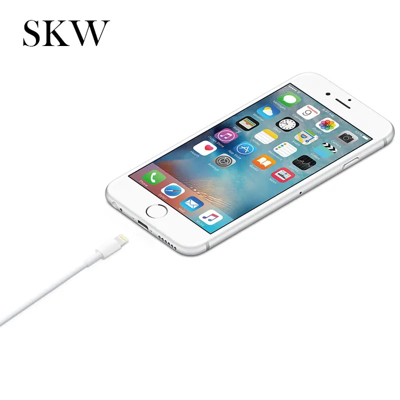 SKW быстро MFI зарядный кабель USB с разными условиями освещения 0 2 м 5 1 для Iphone 6 7 8 X K Xs