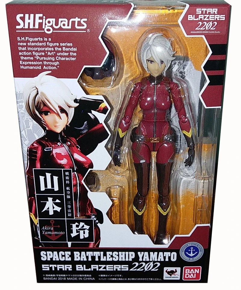 Фигурка Bandai Tamashii Nation S.H. Фигуртс Космический боевой корабль Yamato 2202: Воины любви