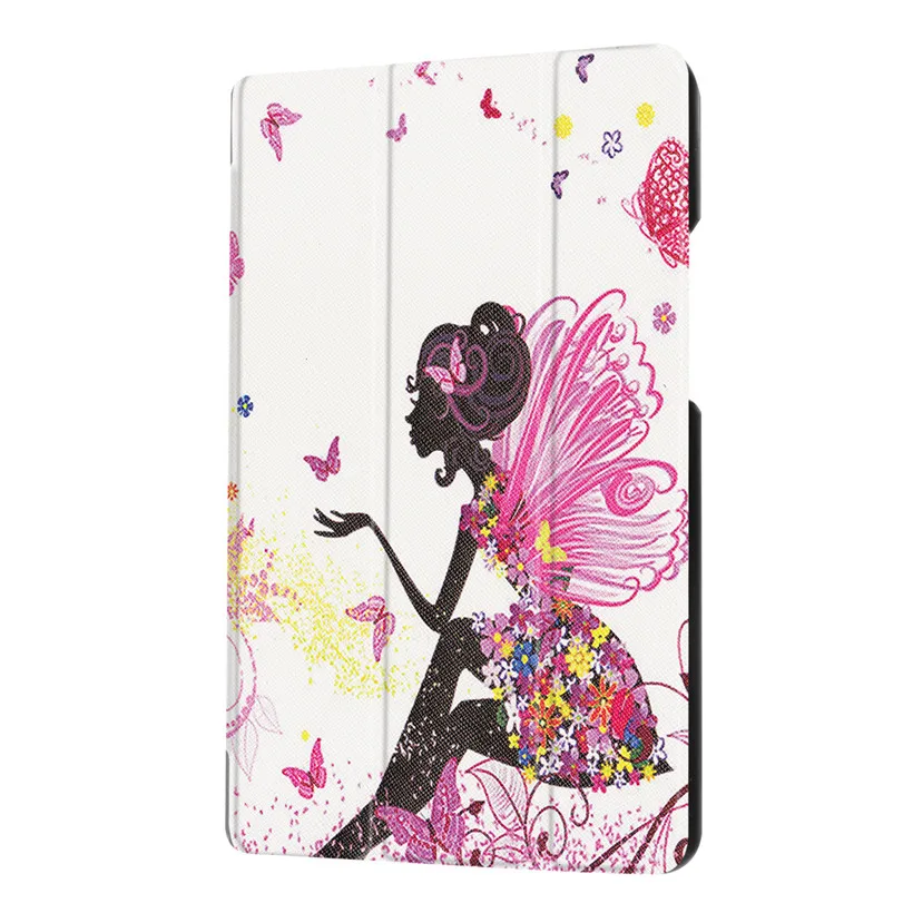 Модный чехол Funda для 2017 Huawei MediaPad T3 8 0 из искусственной кожи с подставкой Honor Play Pad 2