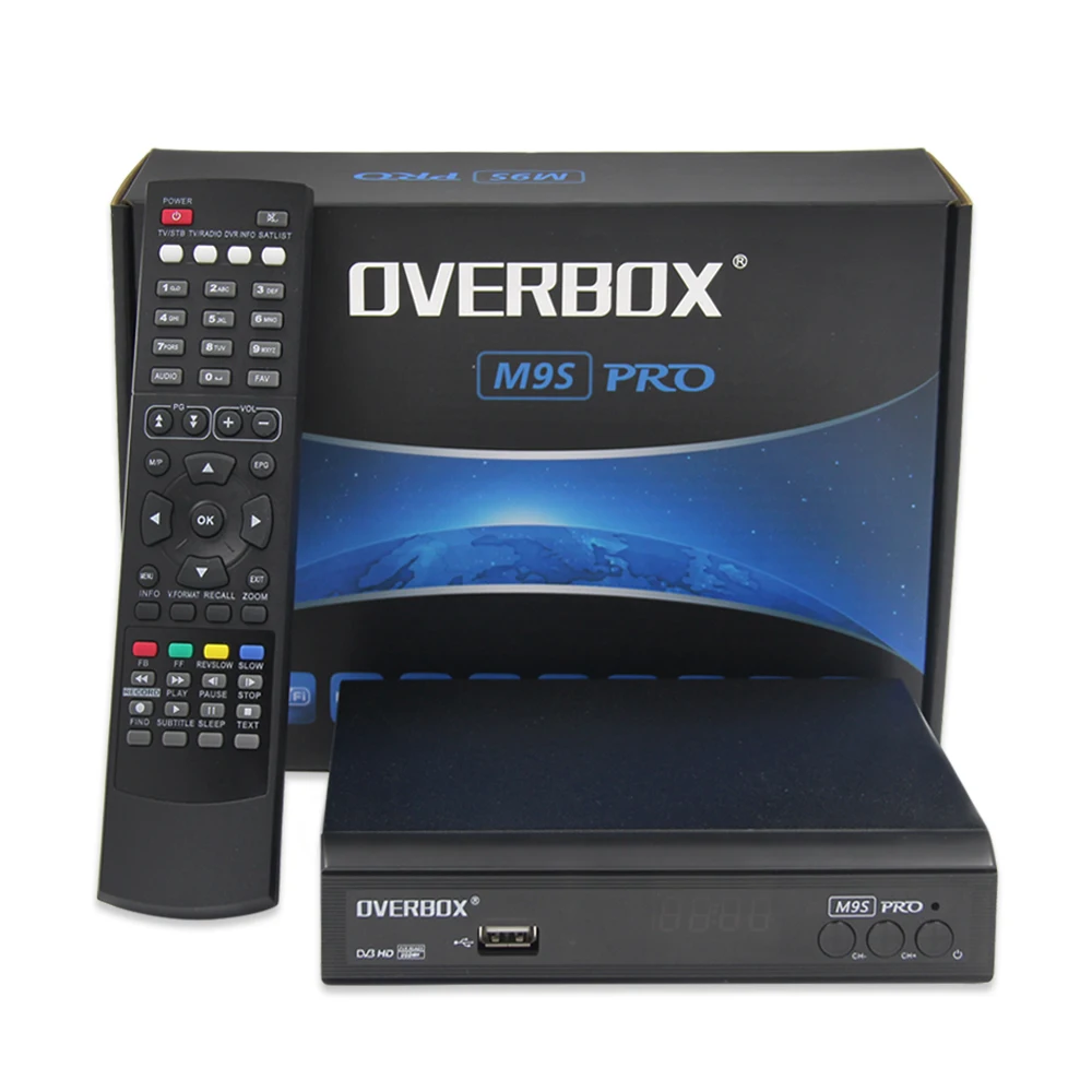 5 шт. M9S Pro DVB-S2 спутниковый ресивер Smart tv BOX Full 1080P HD Испания Android tv box DVB S2 медиаплеер телеприставка декодер