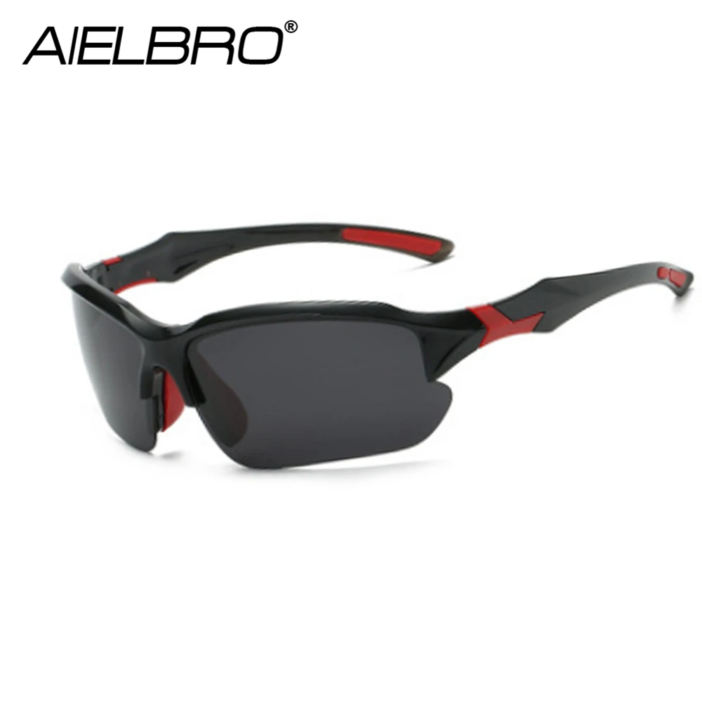 AIELBRO велосипедные очки спортивные солнцезащитные UV 400 Поляризованные линзы для