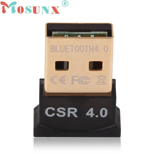 Беспроводной адаптер Mosunx Simplestone Bluetooth совместимый CSR V4.0 двухрежимный 20 м 3 Мбит/с