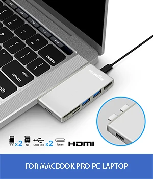 Rocketek usb 3,0 концентратор 4 порта адаптер сплиттер DC интерфейс питания Для iMac MacBook Air usb3.0 ПК компьютер ноутбук аксессуары