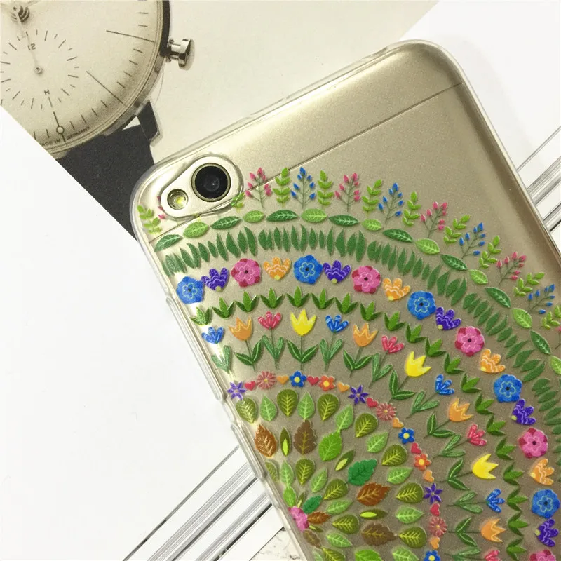 xiaomi mi 6 Case Silicon mandala totem Painting Soft TPU Back Cover for mi6 Phone fitted shell |