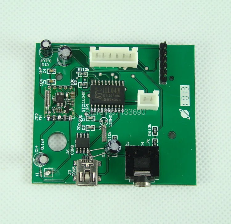 Цифровая плата Plls fm mcu модуль передатчика стерео беспроводной микрофон|microphone