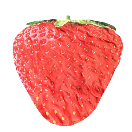 Red Купальное полотенце, летний дизайн клубники, хиппи, гобелен, микрофибра, пляжное покрывало для пикника, Йога Коврик Полотенце покрывало, портативное песочное полотенце - Цвет: Red