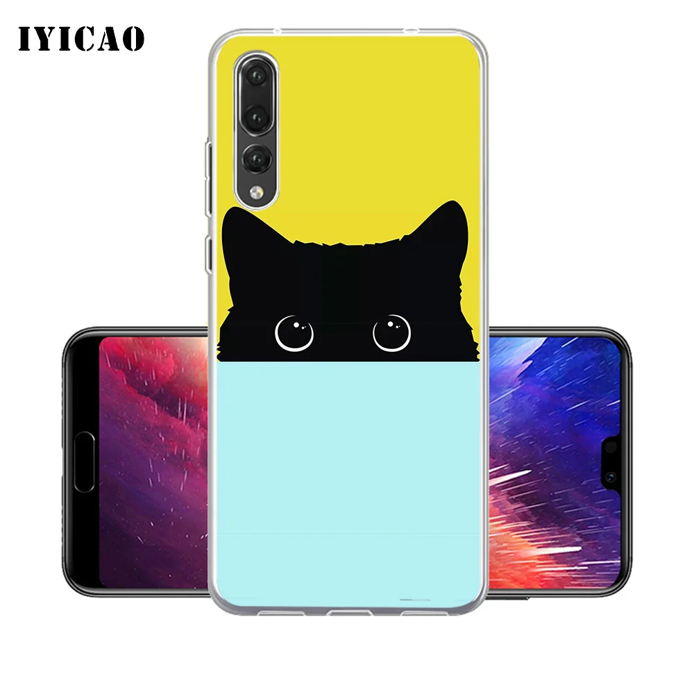 IYICAO Мягкий силиконовый чехол для телефона Huawei P30 P20 Pro P10 P9 P8 Lite P Smart TPU | Мобильные