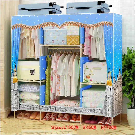 Заводская цена шкаф из цельного дерева длина гардероба 150 см | Мебель