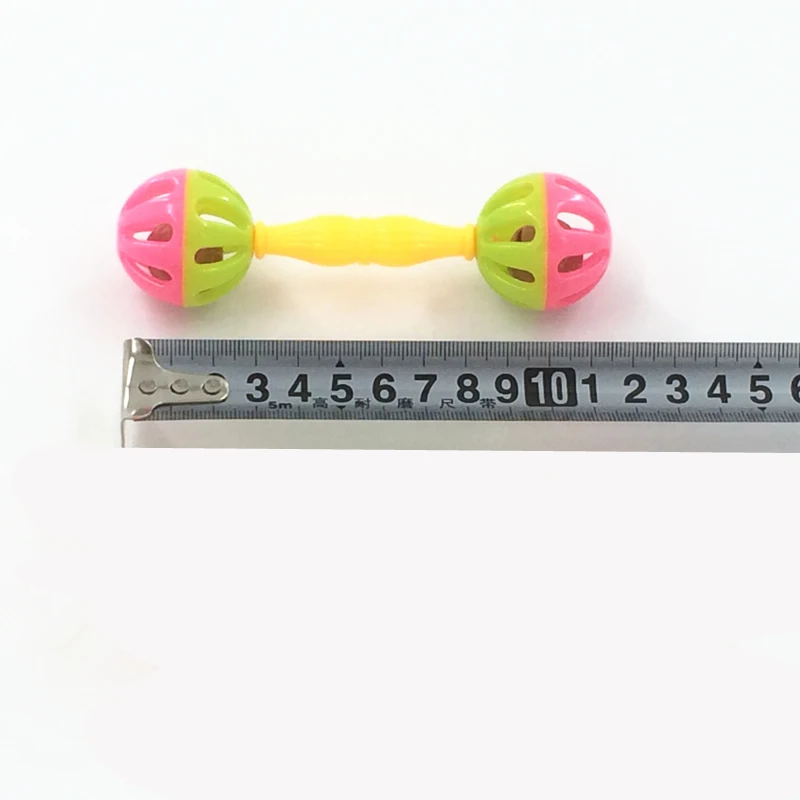 Small Rattle Детские погремушки для мобильных телефонов, игрушка Fu ny, интеллектуальный захват десен, пластиковый ручной колокольчик, погремушка, детские игрушки, подарки на день рождения - Цвет: Small Rattle
