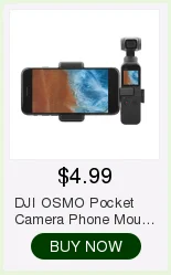 Для DJI Osmo Карманная камера мобильный телефон клип кронштейн настольное крепление ручной карданный штатив держатель для DJI Osmo карманные аксессуары