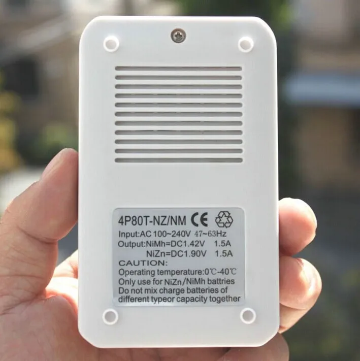 4 шт./карта AA батареи 1 6 в 2500mWh перезаряжаемые + 1000mwh AAA NI ZN аккумуляторная батарея
