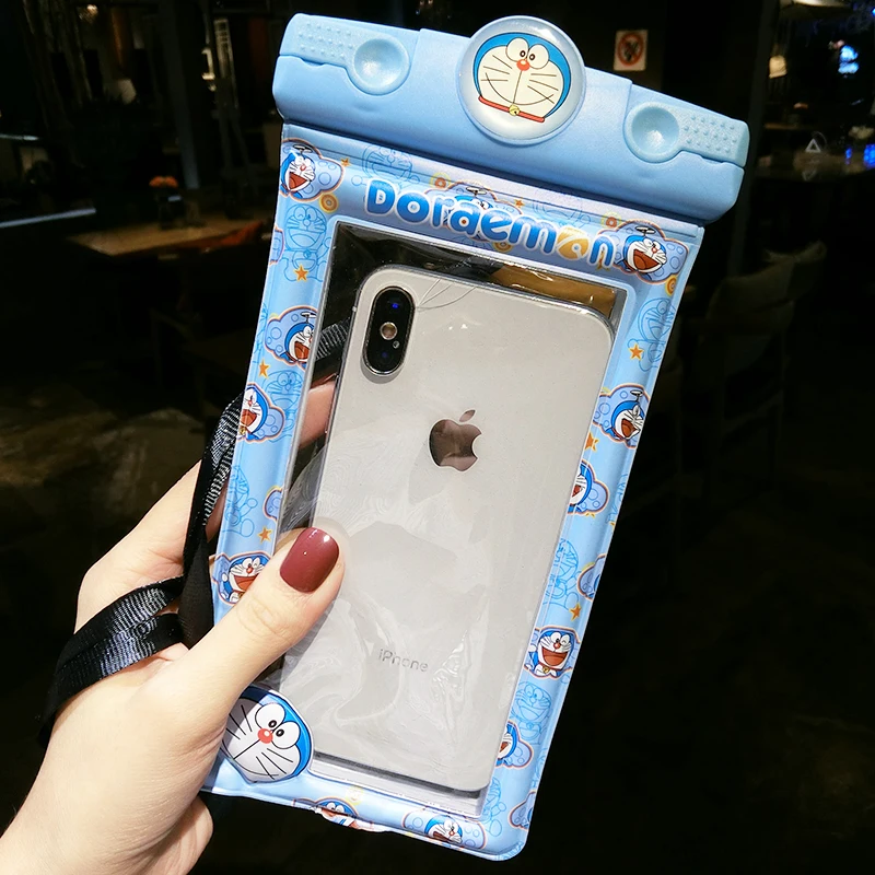 Универсальный Водонепроницаемый чехол для iPhone X XS MAX 8 7 6 6s плюс samsung Xiaomi крышка мешок сумка ясно мультфильм водонепроницаемый телефонный чехол