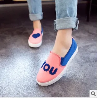 2014 Women Round Toe Lace-Up Flat canvas shoes Women's fashion stitching color sneakers Ladies Casual YD01 | Спорт и развлечения