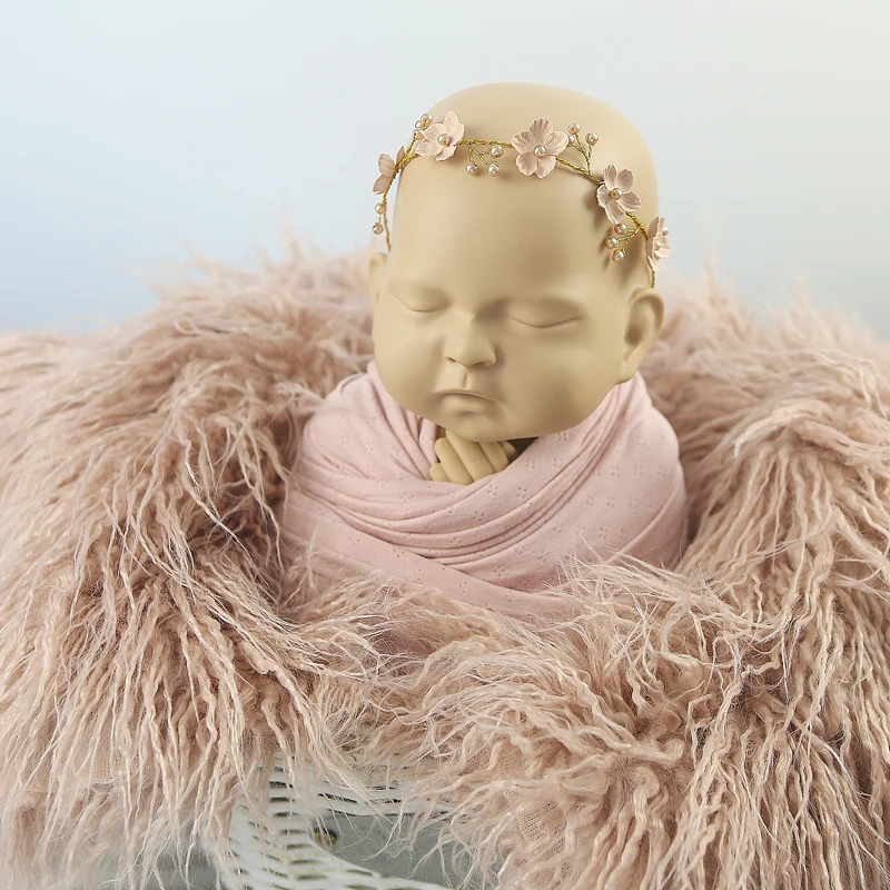 Фотореквизит для фотосъемки одеяло длинные одеяла из искусственного меха