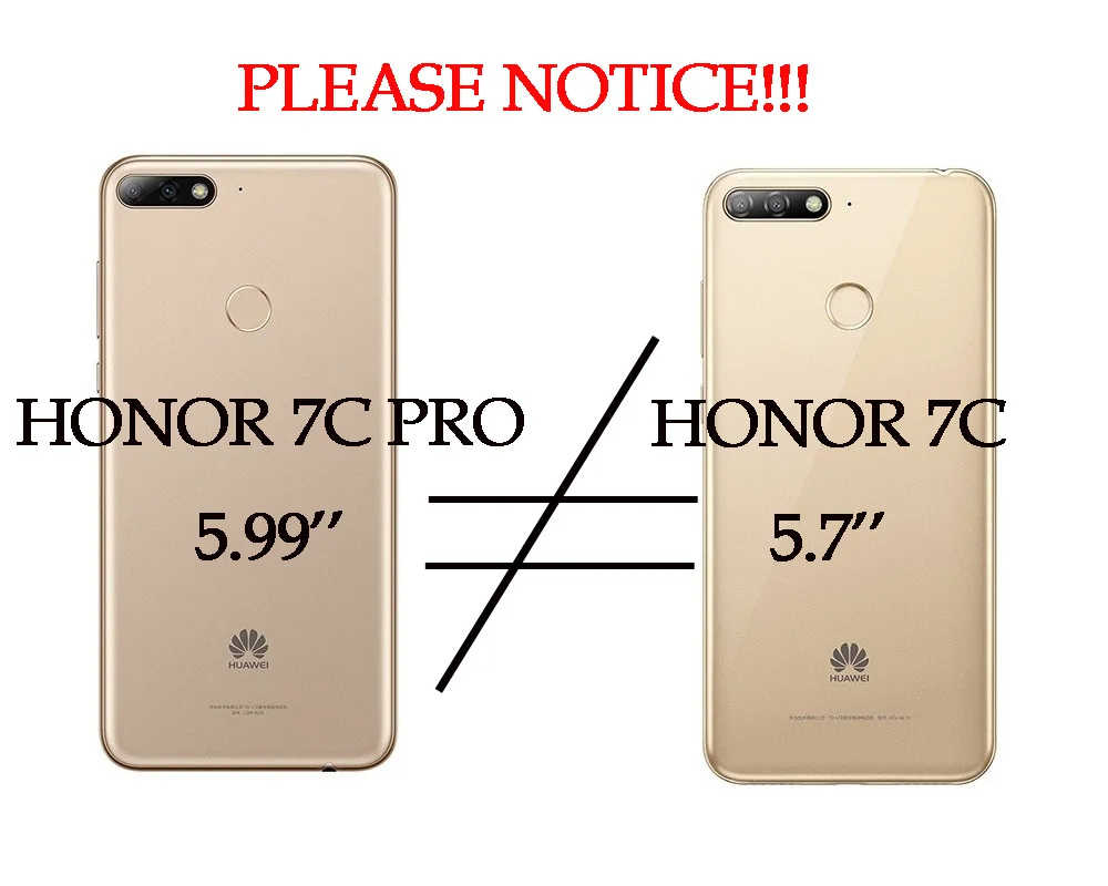 Для huawei Honor 7A Pro 7C Чехол-книжка с зеркальной подставкой, чехол для телефона s для huawei Honor 7C Pro, чехол, полный защитный чехол для Honor 7 A C
