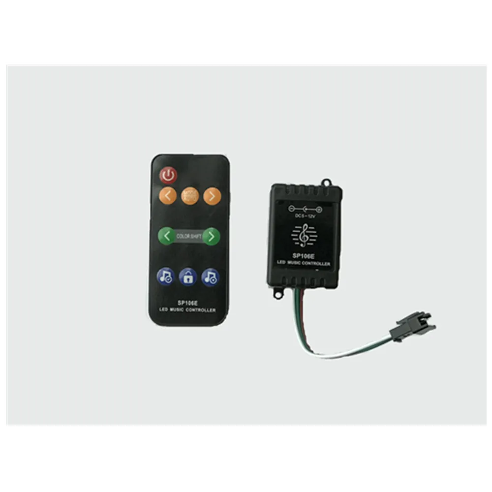 Светодиодный музыкальный контроллер Symphony IC SP106E/Colorful Music X2 для WS2812B WS2811 WS2813 SK6812 1903