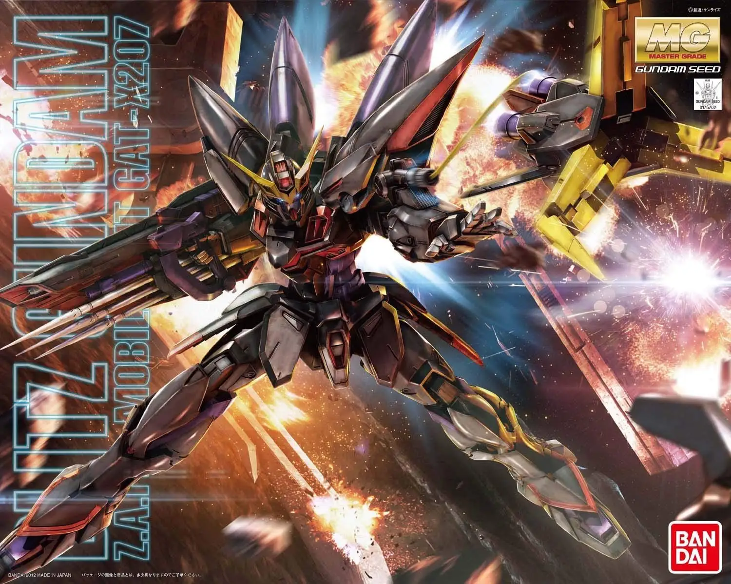 Bandai Gundam MG 1/100 SEED BLITZ мобильный костюм сборные модели наборы экшн фигурки