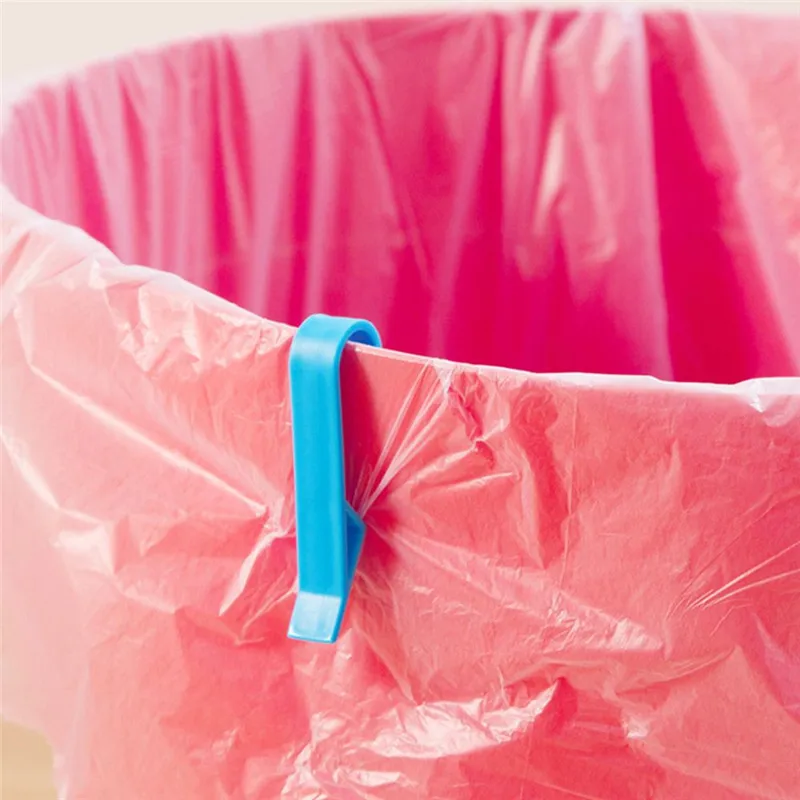 2 шт. практичный мусорный мешок зажим Высокое качество фиксированный ящик
