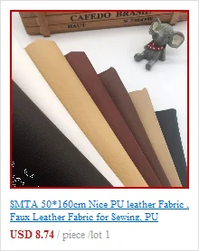 SMTA Высокое качество DIY искусственная кожа/искусственная кожа 50x138 см за шт(20 цветов на выбор) кожа для дивана личи