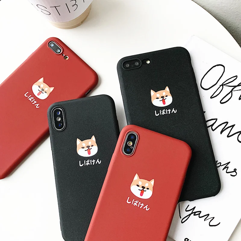 Shiba Inu Case For Letv Pro 3 2 1s Oneplus 6T 6 5T 5 Scrub Matte Cute Animal Bracket Cover |