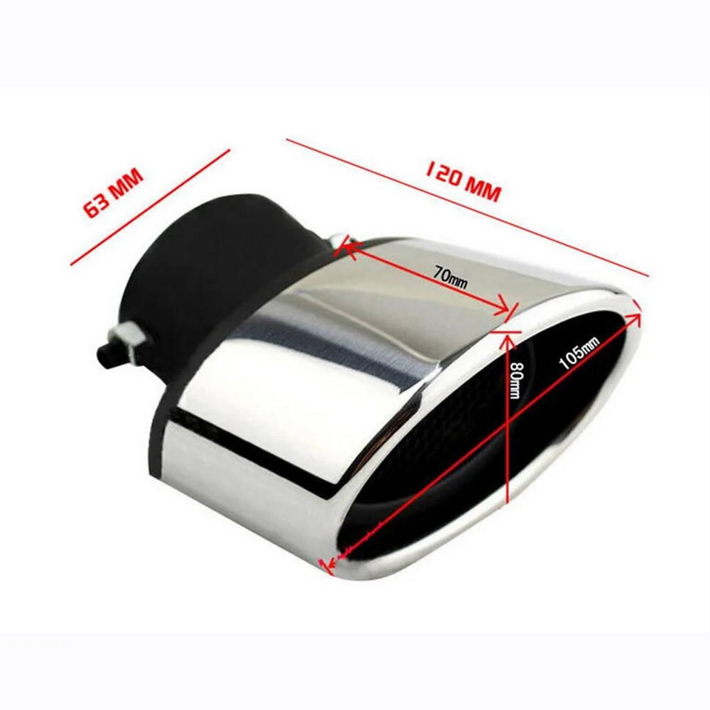 Отделка выхлопной трубы автомобиля модифицированный наконечник глушителя