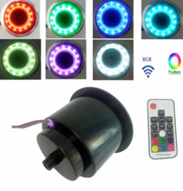 

Cup Drink Holder With RGB LED Light ABS Plastic Recessed for Marine Boat Camper Car Accessories