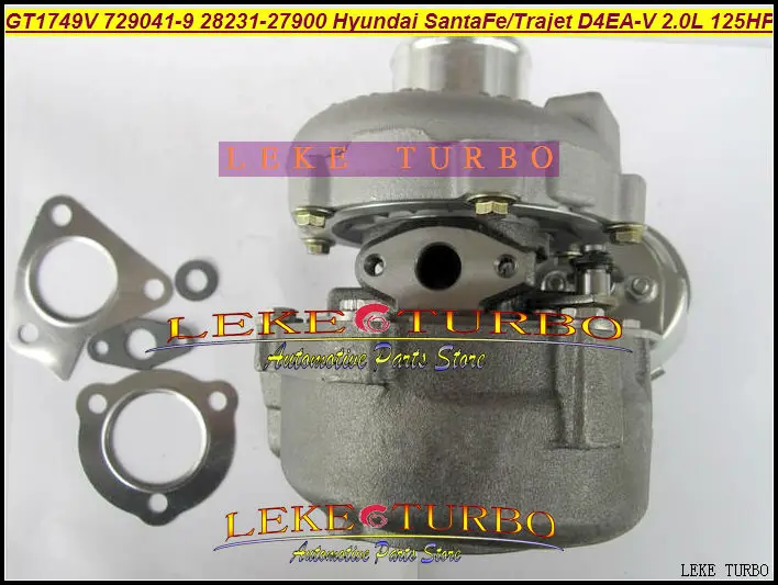 Бесплатная доставка GT1749V 729041-5009S 729041-0009 729041-28231 Турбокомпрессор для HYUNDAI Santa Fe Trajet