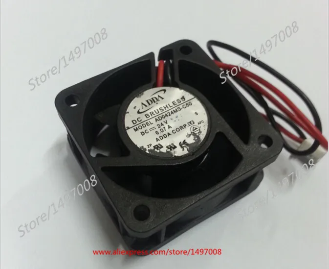 Охлаждающий вентилятор для сервера ADDA AD0424MS-C50 S DC 24V 0.07A 40x40x20 мм