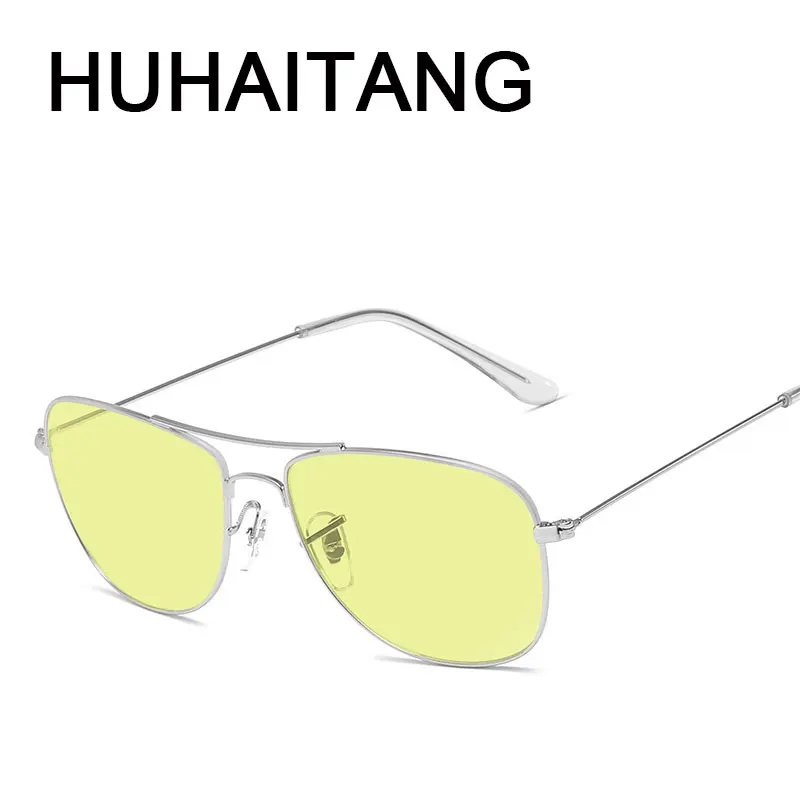 Мужские Солнцезащитные очки-авиаторы черные солнцезащитные очки в винтажном