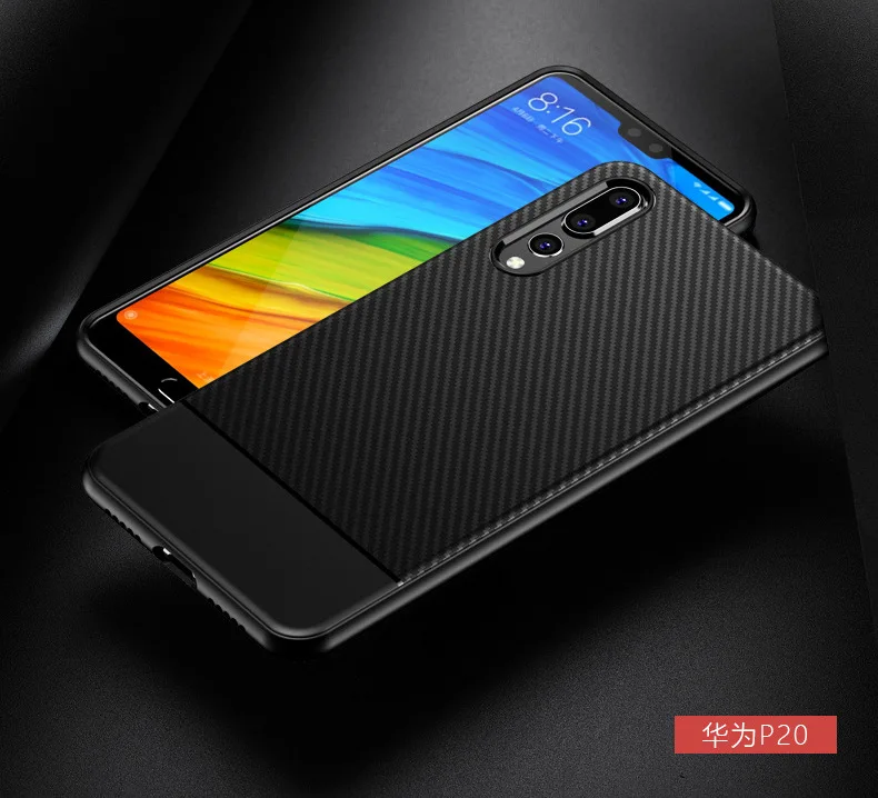 For Huawei P20 Case / Pro Cover Anti-knock Phone Protection Capa Funda Coque Men Male |