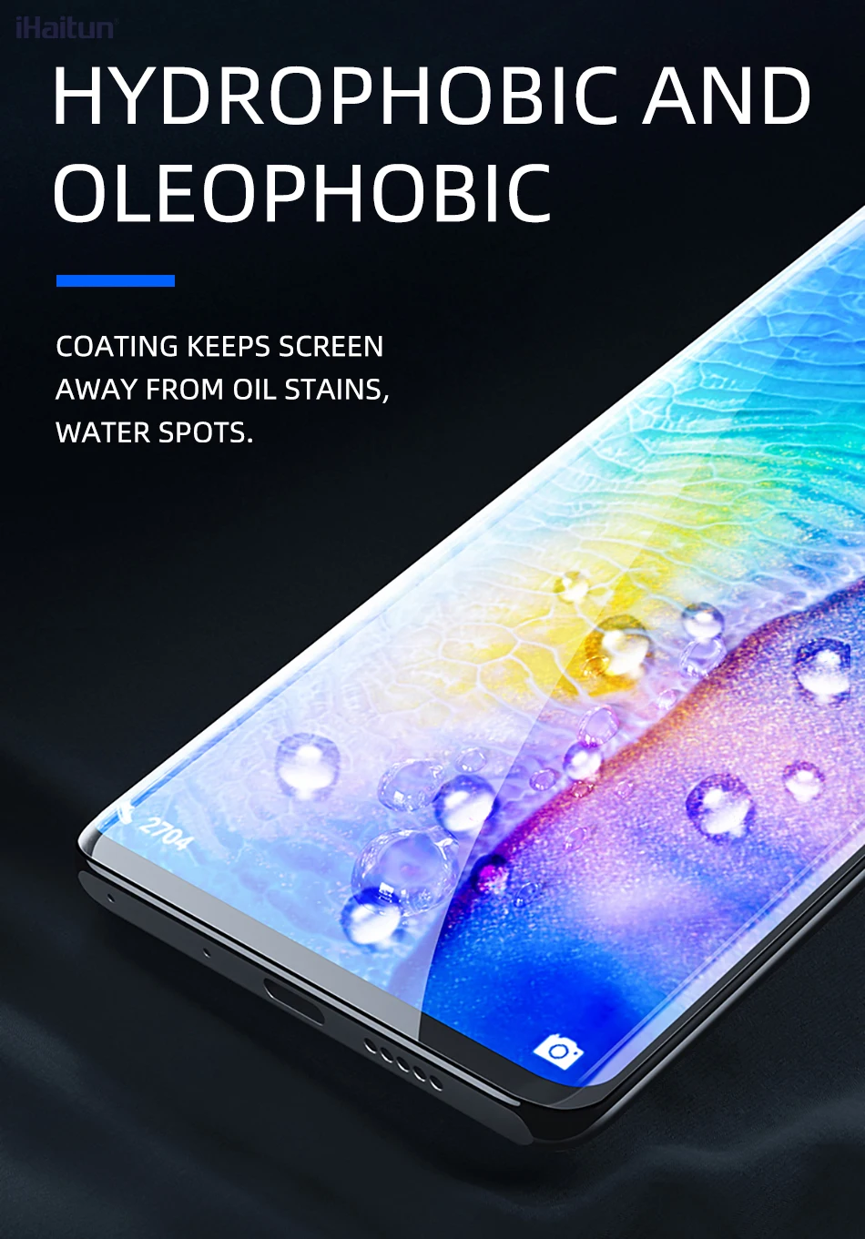 IHaitun, роскошное 6D стекло для huawei P30 Pro P20 mate 20, закаленное стекло, Защита экрана для huawei mate 20 P 30, полное покрытие, пленка