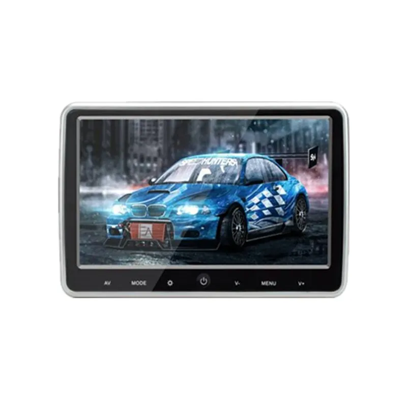 JD 1018AV 10 1 дюймов 12 В 1024*600 DVD CD MP3 FM авто задние сиденья Развлечения MP4 Аудио Видео ИК