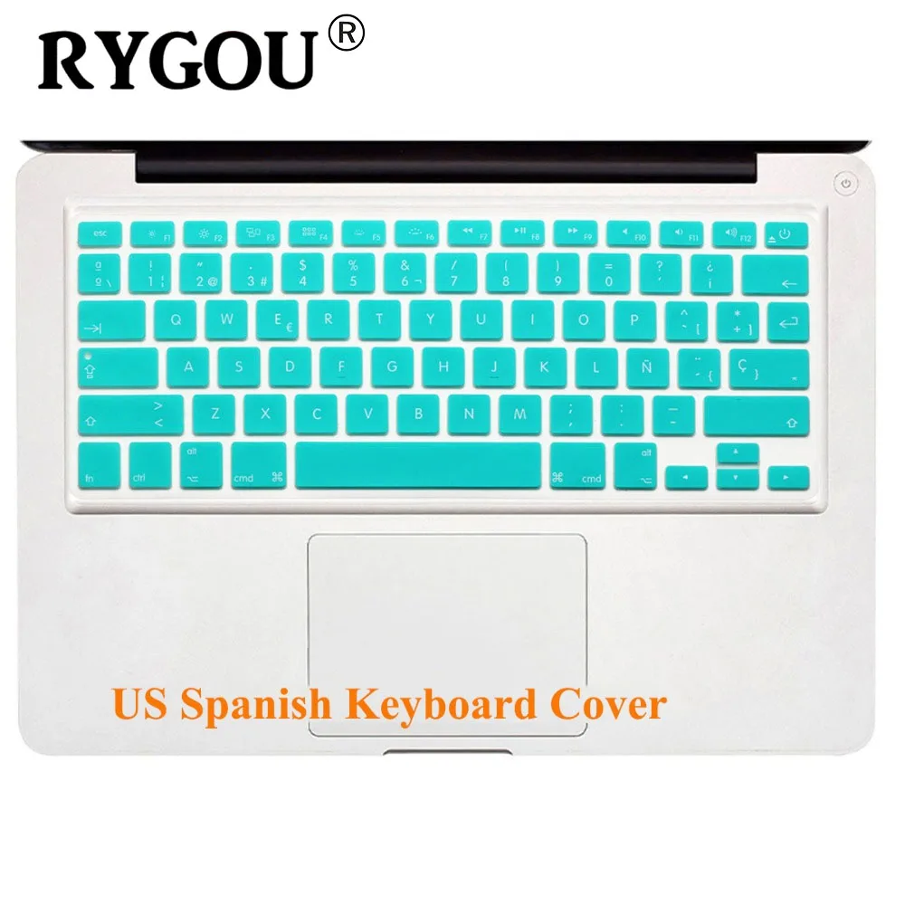 Силиконовый чехол для клавиатуры RYGOU Macbook Air 13 Pro Retina 15 17 | Компьютеры и офис