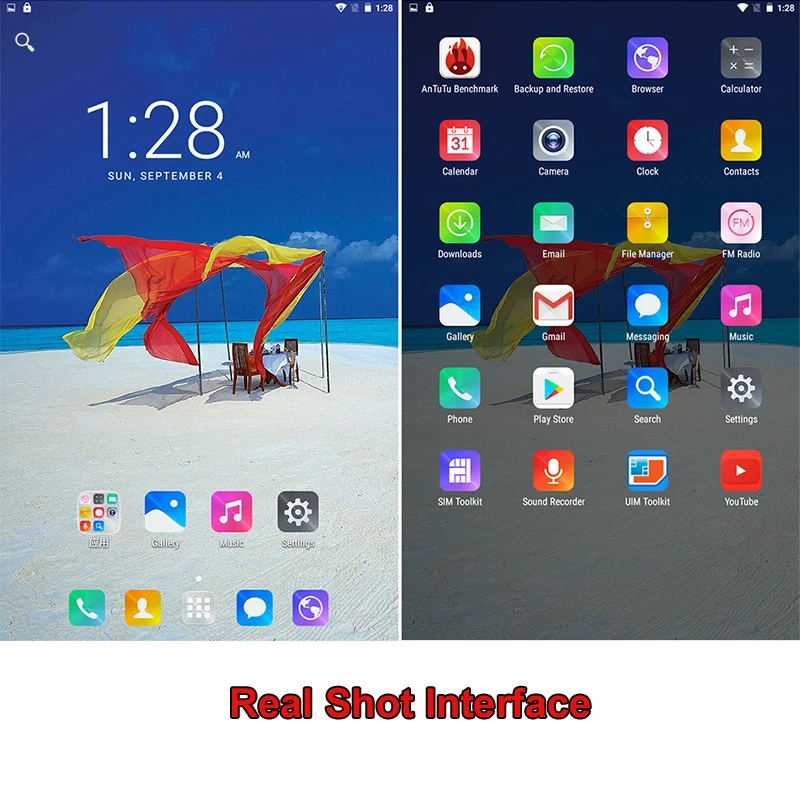 Планшет с 8 дюймовым дисплеем восьмиядерным процессором Android 0 ОЗУ 6 ГБ ПЗУ 64