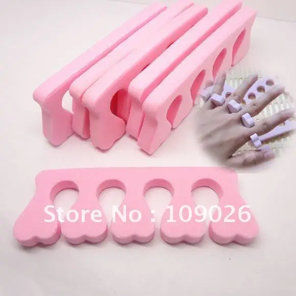 

400 pcs Nail Toe Finger Separator Nail Art Manicure Pedicure tool