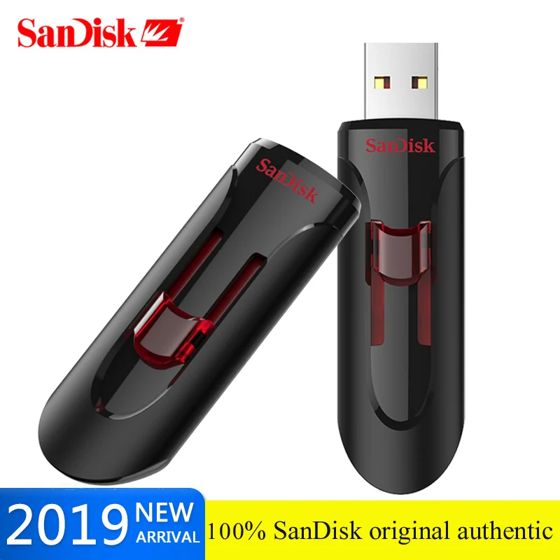 Флеш накопитель SanDisk usb 3 0 CZ600 USB флеш 32 ГБ 64 128 256 16 ключ скорость чтения до 130 м/с|USB
