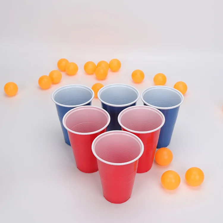 Взрослый Beer Pong развлечения Алкогольная игра вечерние игрушки дрын король интерактивный Настольная игра забавная игрушка 12 Pong и 24 капкейка