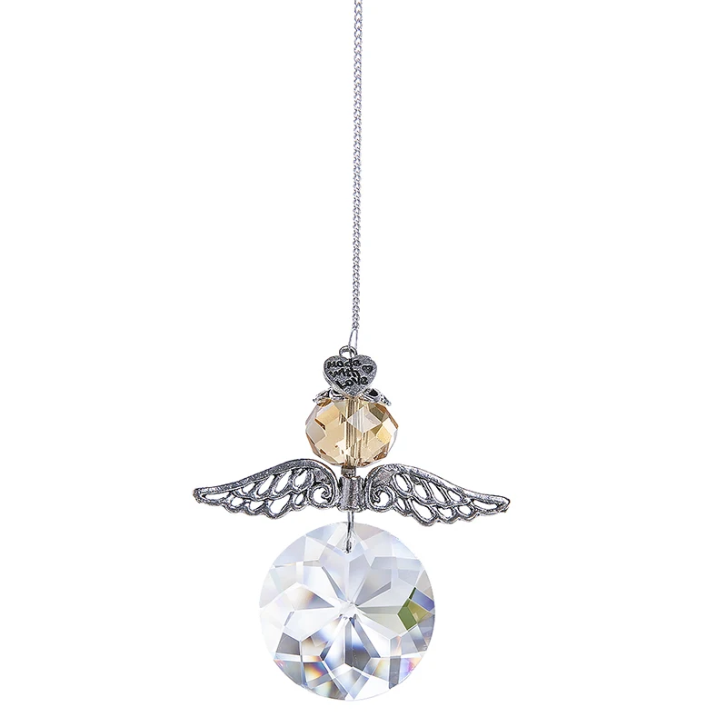H& D Кристалл ангел-хранитель Suncatcher оконная подвеска украшения Висячие Радуга производитель мяч призмы для домашнего декора(Multi-7pcs