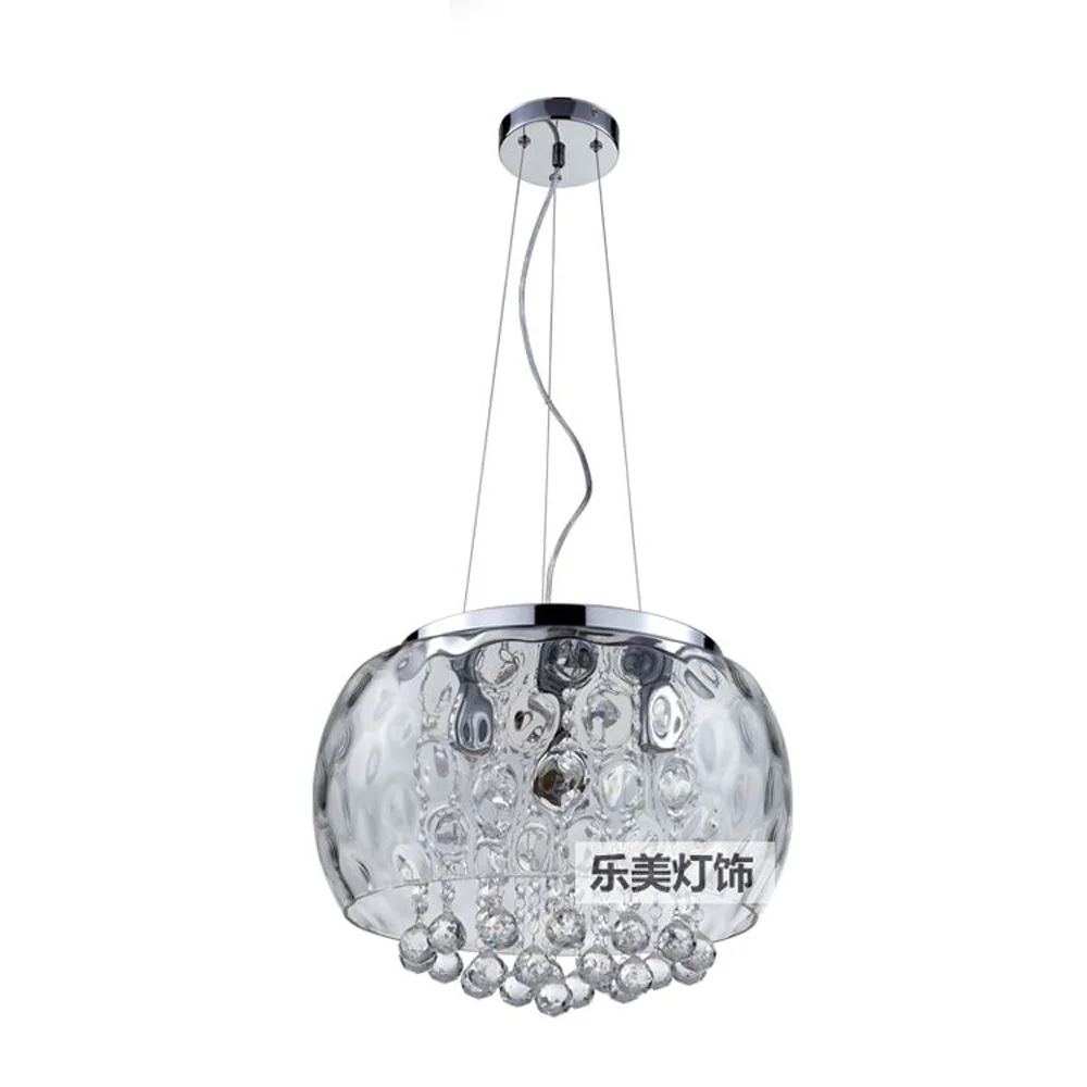 Современный подвесной светильник с кристаллами/бабочками для гостиной столовой