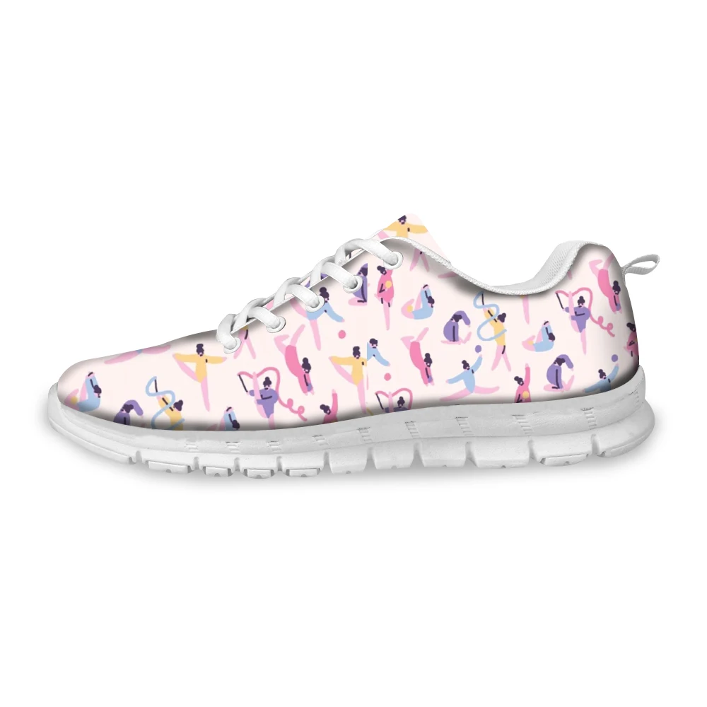 NOISYDESIGNS 3D Beach Activity Print flat Shoes men Casual Breathable Mesh Female Brand Designer Sneakers schoenen | Обувь