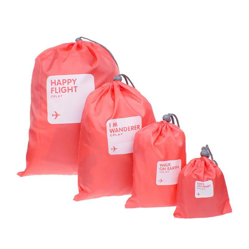 

4PCS Hot Sell Big Waterproof Storage Bags Bathroom Hanging Travel Makeup Bags Washing Toiletry Kits Casual Travel Makeup Handbag