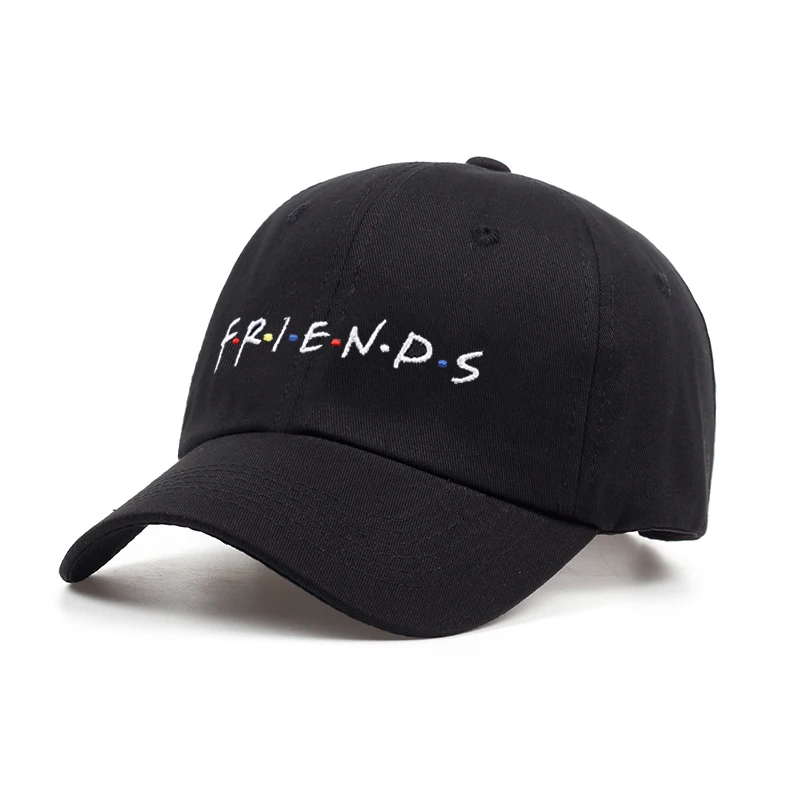 Новое поступление 2018 бейсбольная кепка с надписью FRIENDS женская snapback Регулируемая