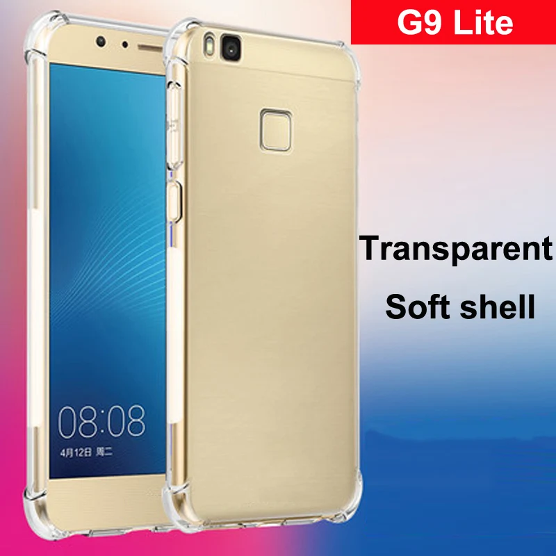 Роскошный противоударный прозрачный мягкий чехол для Huawei G9 Lite Чехлы для телефона силиконовый чехол на заднюю часть для Huawei G9Lite VNS-AL00 гладкий Чехол из ТПУ