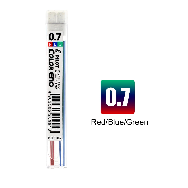 RLG 8 шт./лот, механический карандаш Kawaii Pilot color Eno 0,7 мм, графитовый карандаш, водно-цветной карандаш для рисования, японский карандаш - Цвет: RLG