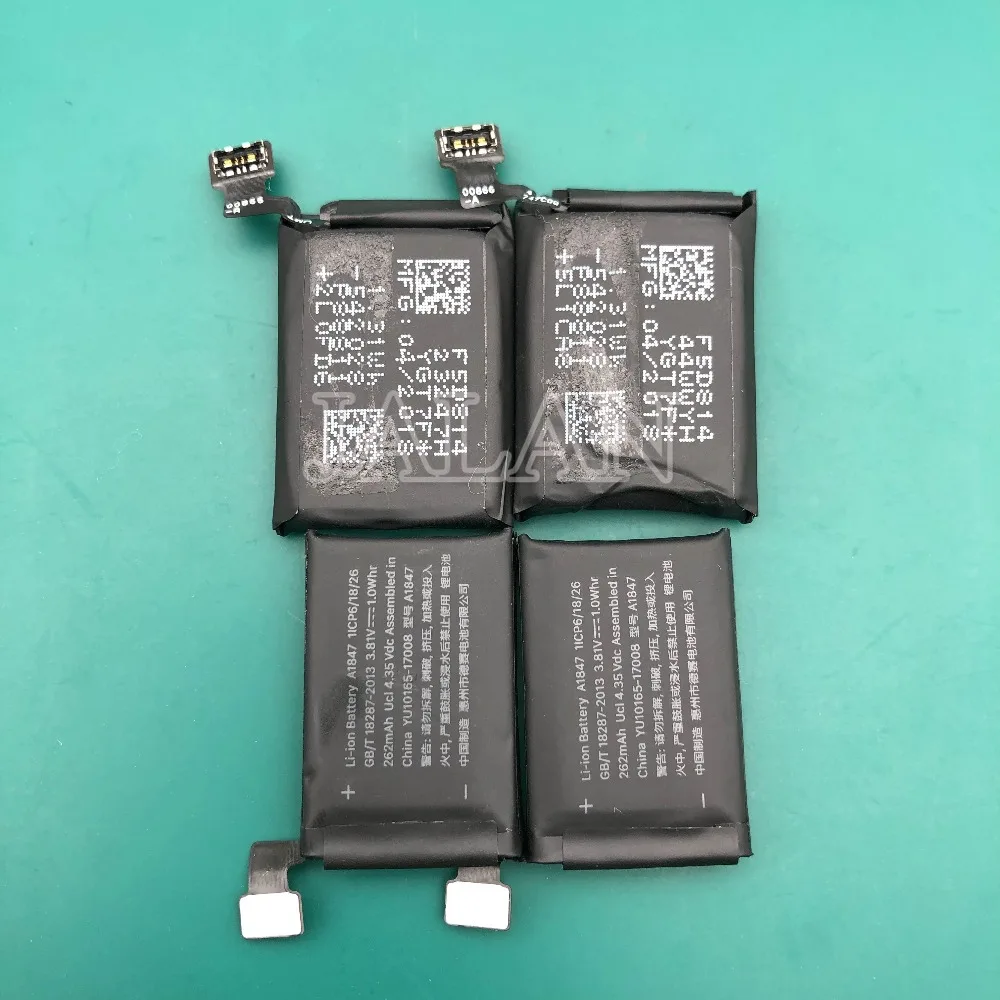 Аккумулятор Ori для Apple Watch Series 3 GPS 38 мм A1847 262 мАч 42 A1875 342 высокая емкость 100%
