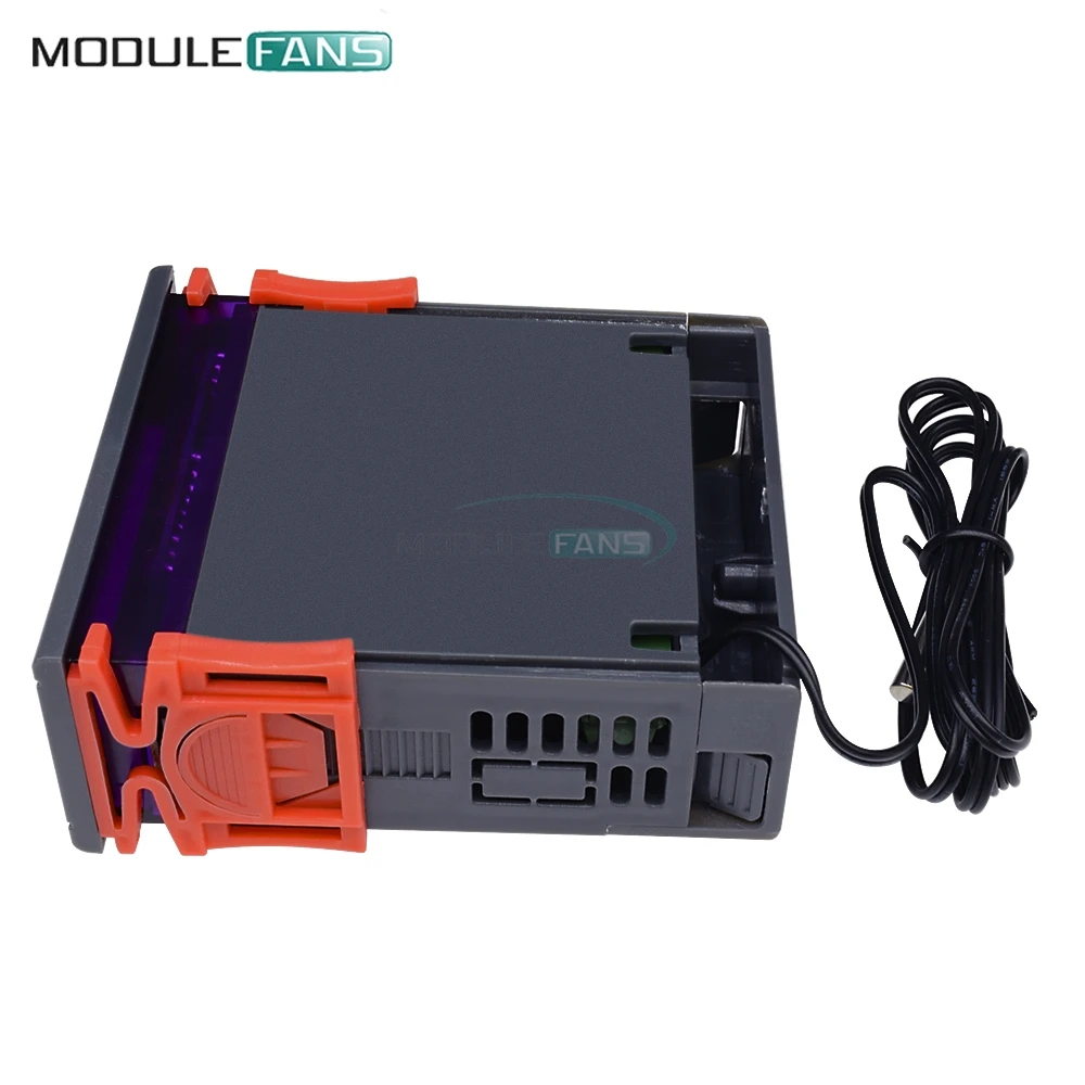 Цифровой регулятор температуры MH1210W 90-250V 10A 220V термостата с датчиком-50 ~ 110C